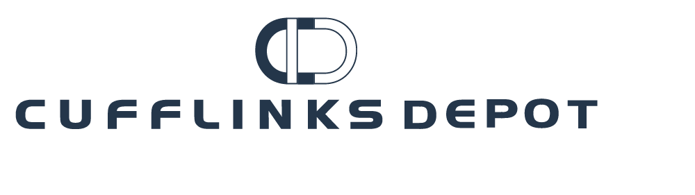 Cufflinks Depot Navy Logo